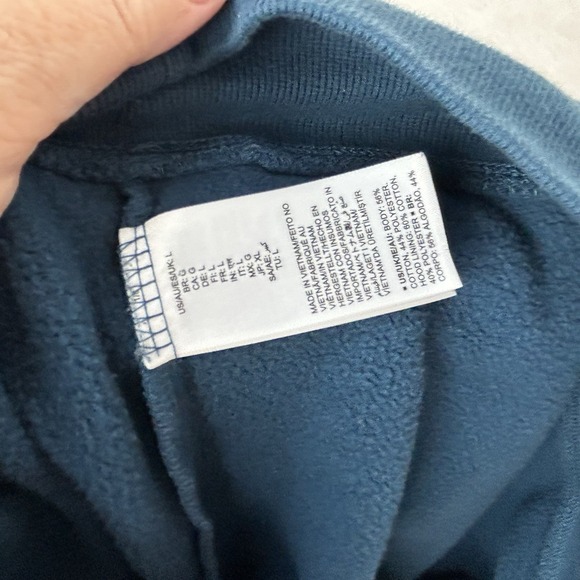 Star Wars All Over Graphic Print Dark Blue Stars & Ships Unisex Hoodie Large - Picture 10 of 15